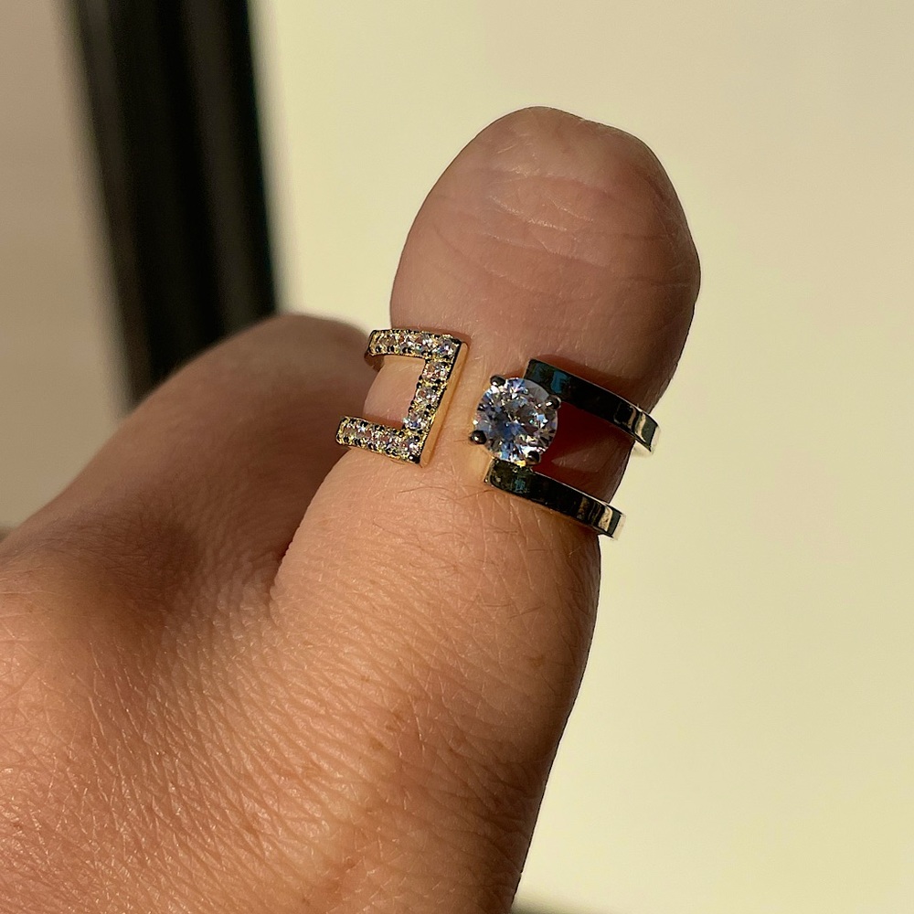 Sterling CZ ring
